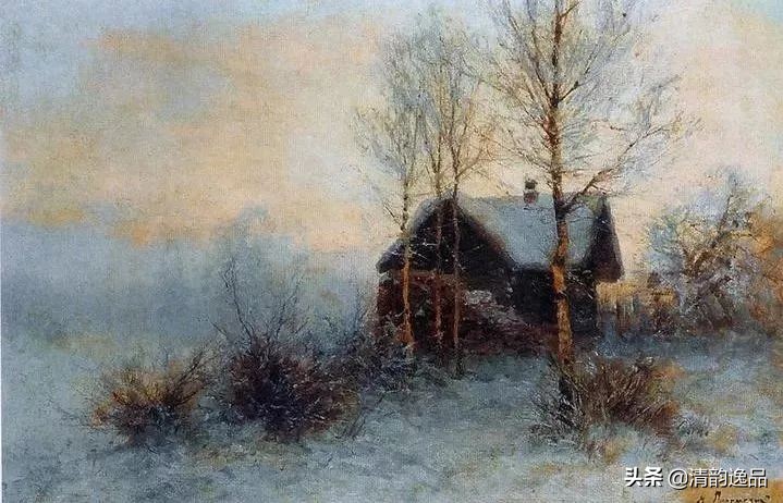 俄罗斯画家经典油画风景作品欣赏,俄罗斯艺术家尤金油画