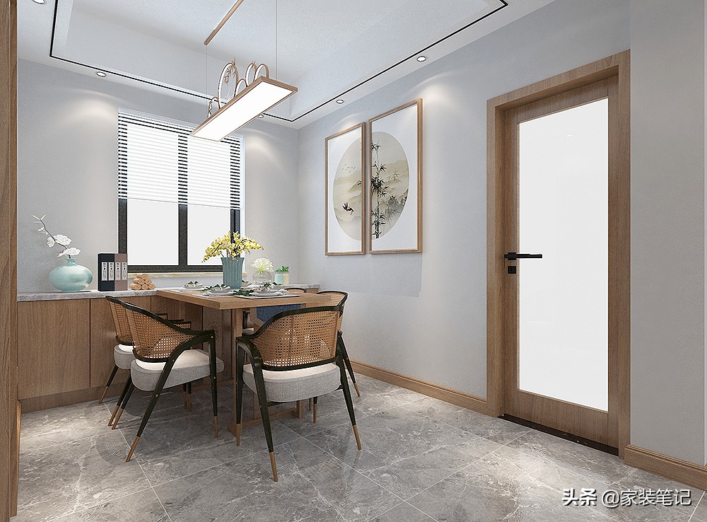 中式这样装，让人一见倾心，整洁到“一尘不染”，让人觉得很舒服