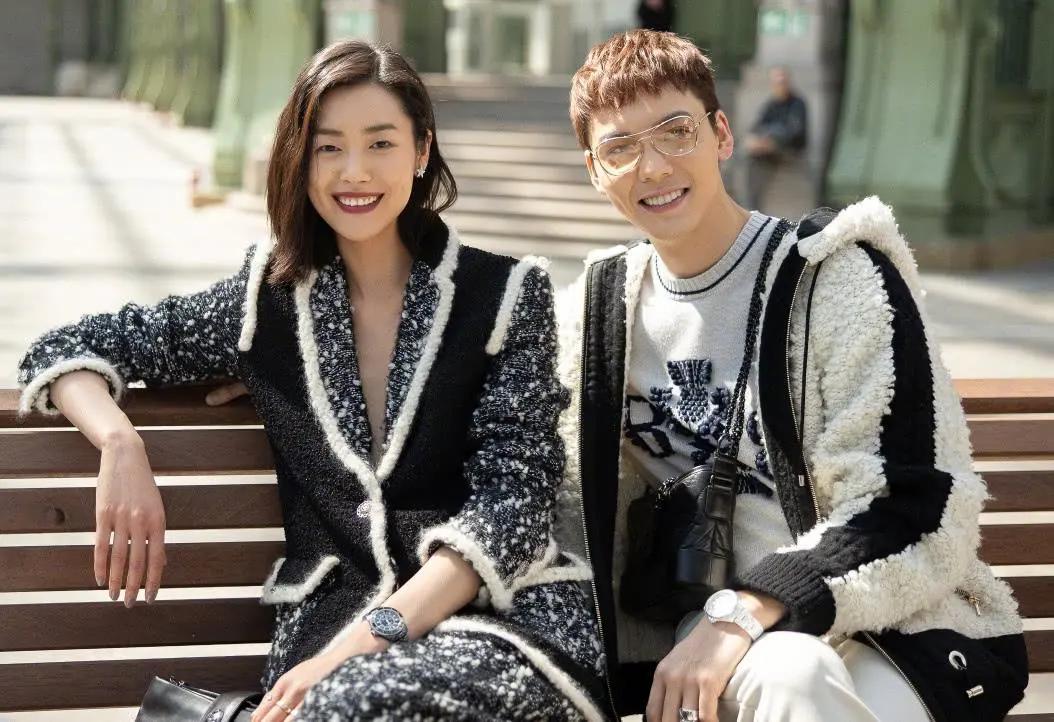 陈伟霆近期恋情,陈伟霆跟国际超模合照