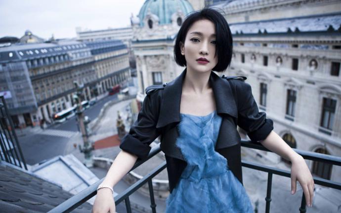 周迅和高圣远的吻戏,周迅和高圣远甜蜜拥抱写真图片