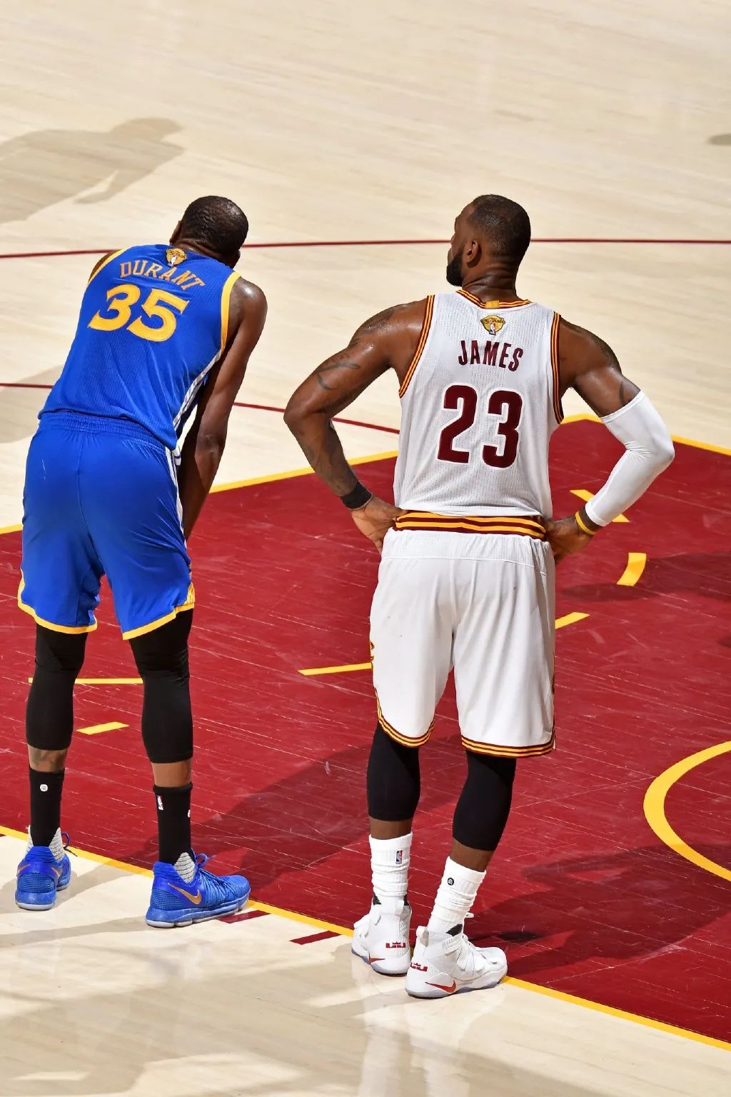 kd13跟詹姆斯,kd13和詹姆斯