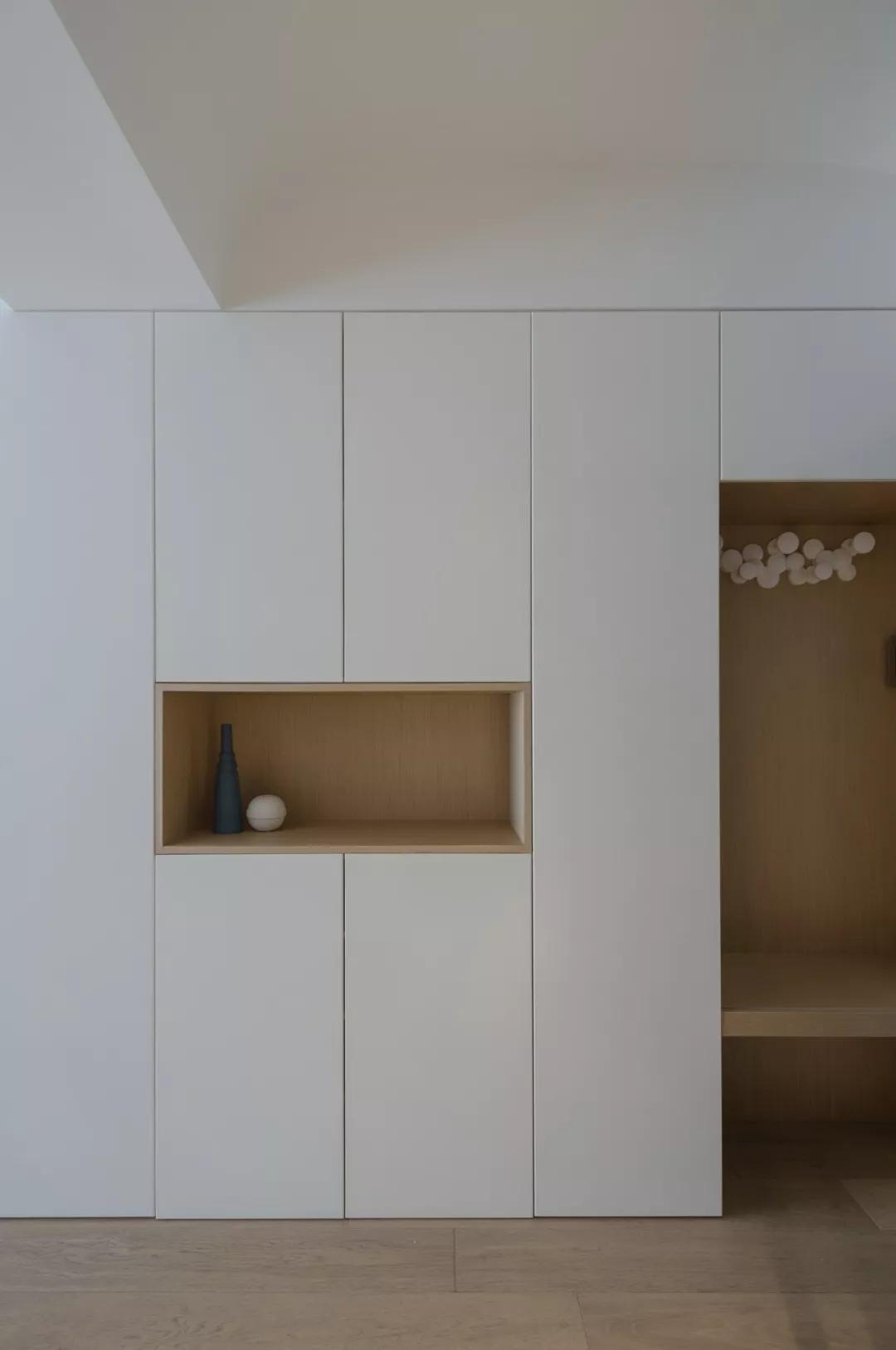 68平小户型一室一厅带衣帽间,茶室衣帽间一体小户型