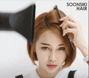 额头窄梳什么样的发型好看,额头扁平低矮