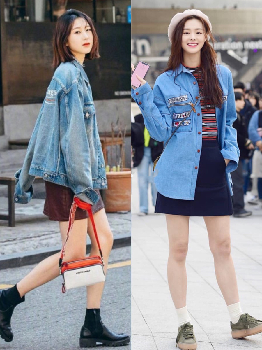 韩国裙子淑女风穿搭,韩系风格女穿搭衣服推荐