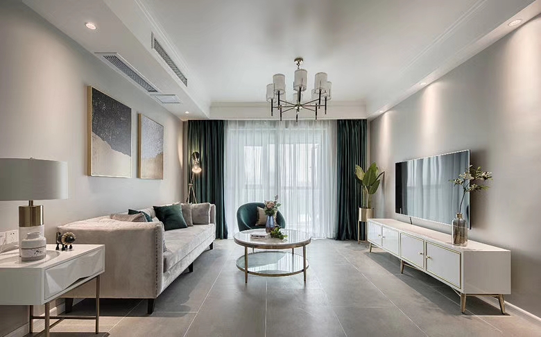 蒙自鹤立轻奢风格,蒙自鹤立装修设计