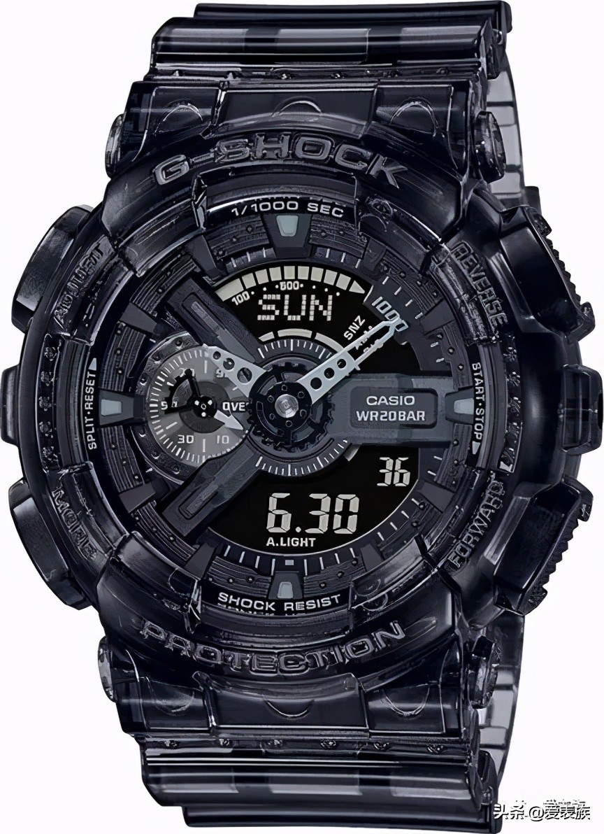 g-shock手表都有一层膜吗,g-shock透明限定手表