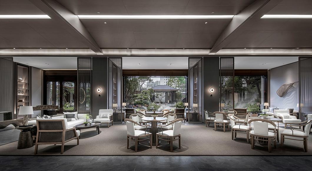 SIDW·案例丨吴文粒：2500㎡中式售楼处，足以游目骋怀