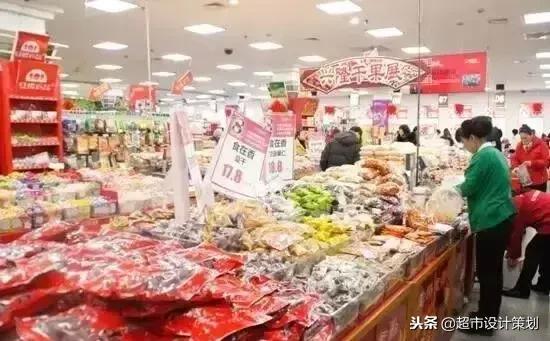 超市食品陈列摆放效果图,超市休闲食品创意陈列图片
