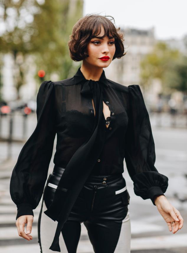 复古巴洛克衬衫穿搭,巴洛克风衬衫穿搭