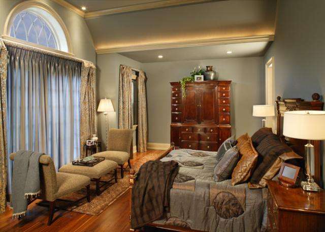 最新欧美卧室房间设计效果图,意式轻奢风卧室设计