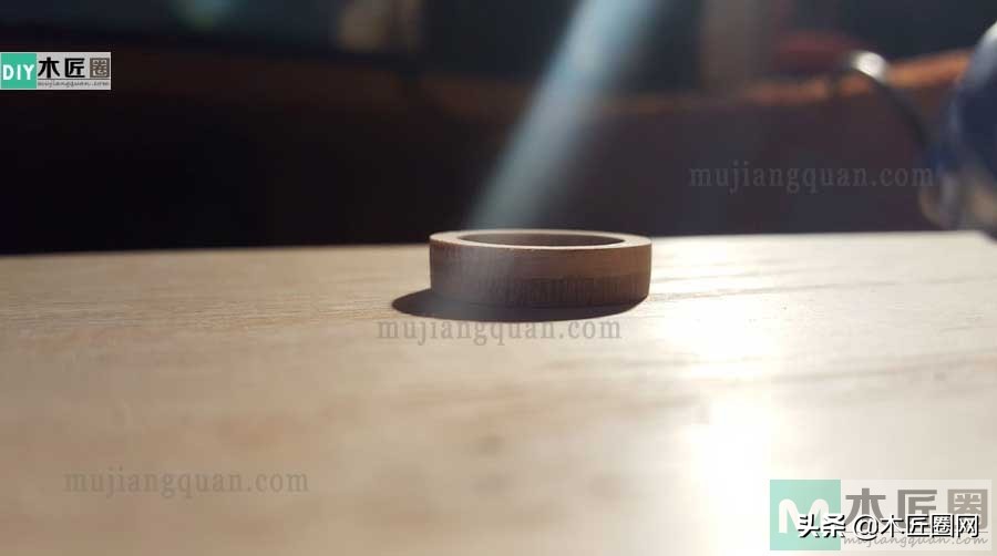 木戒指制作教程,diy手工木制品木工