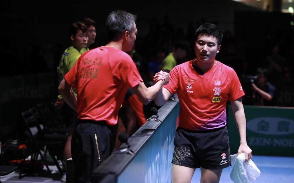 国乒世界冠军轰然倒下刘国梁训话,国乒世界冠军爆冷输球