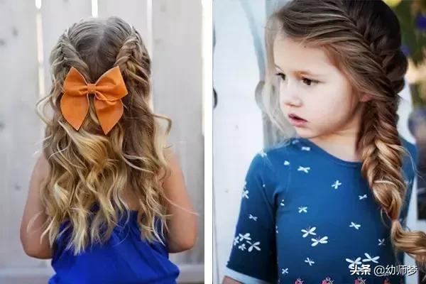 十款可爱系儿童编发技巧,三款不同风格的儿童编发