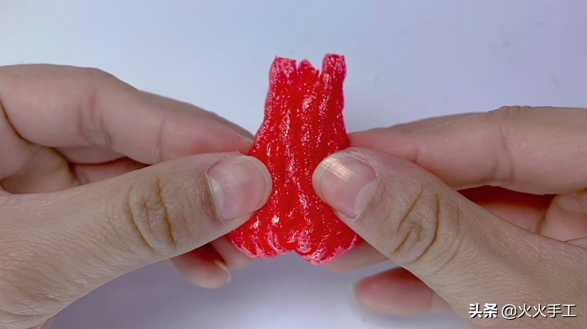 超简单的儿童手工水果网,适合女生做的水果小手工