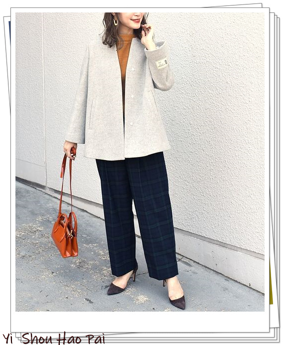 阔腿裤怎样搭配外套好看,阔腿裤搭配棉外套怎么穿好看