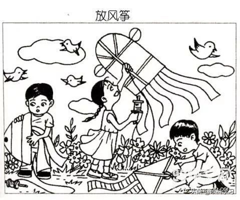 一二年级必考看图写话训练及范文,二年级看图写话写作技巧及练习