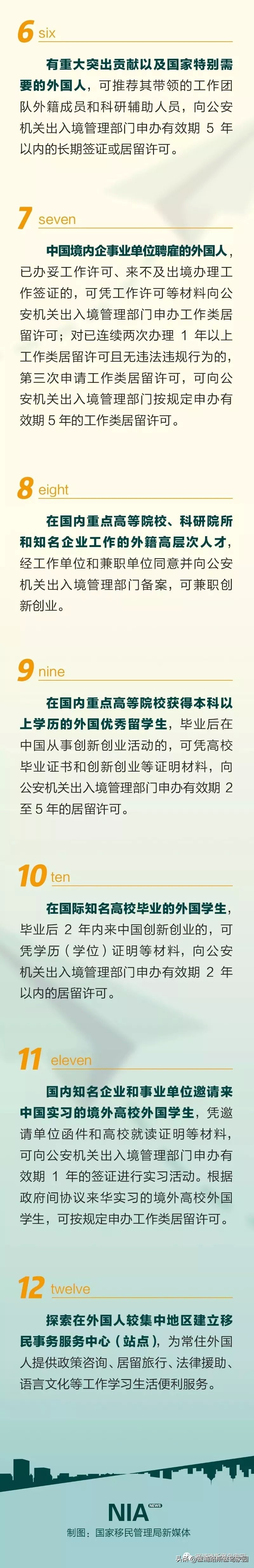 外籍华人签证最新政策,移民签证出境政策最新版