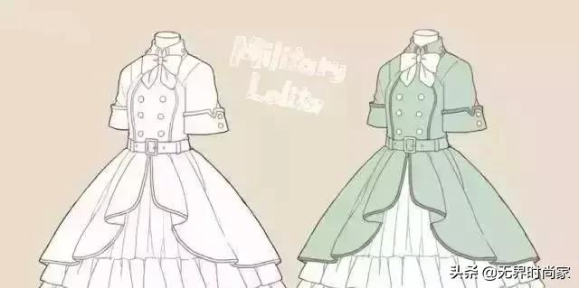 动漫服装设计素材大全,服装设计素材黄色