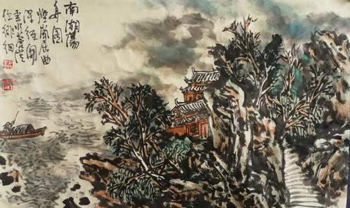 一幅绝美的水墨画,十大绝美水墨山水画