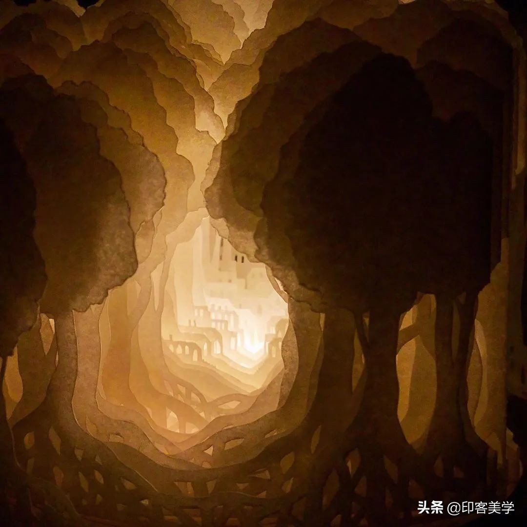 纸的艺术手工作品,惊艳的手工纸艺品