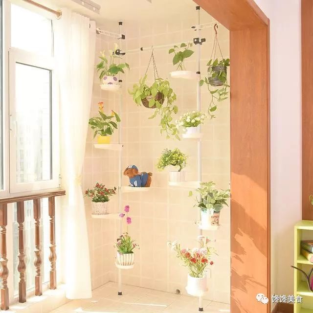 铁艺花架怎么装饰好看,铁艺花架装饰效果图大全