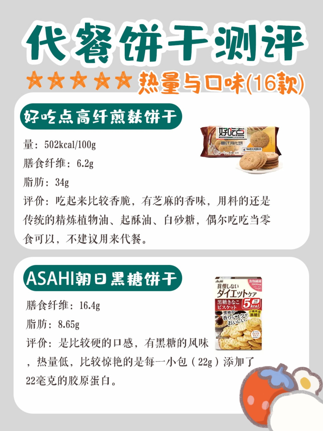 代餐饼干怎么吃才能减肥,十大排名的粗纤维代餐饼干