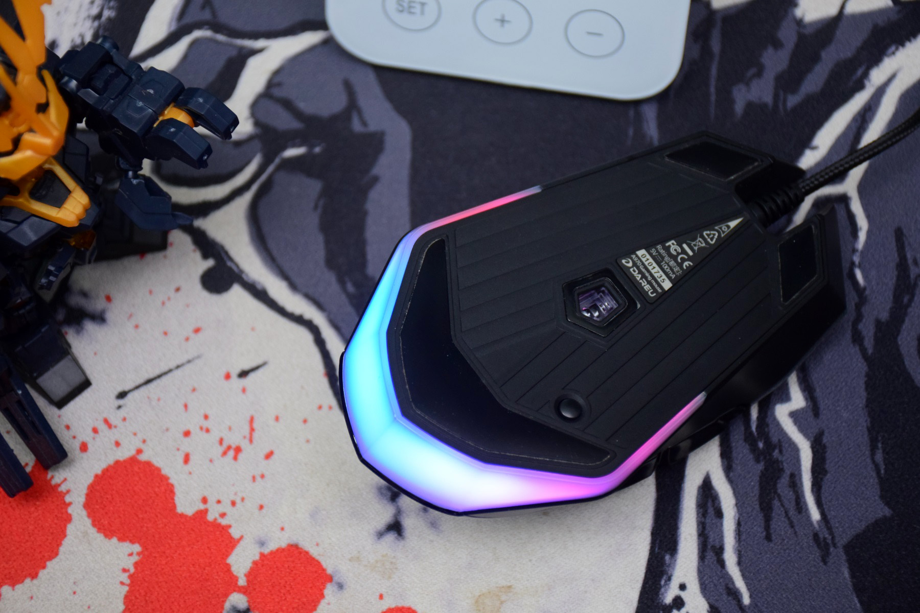 身披铠甲所向披靡,鼠标达尔优a970无线