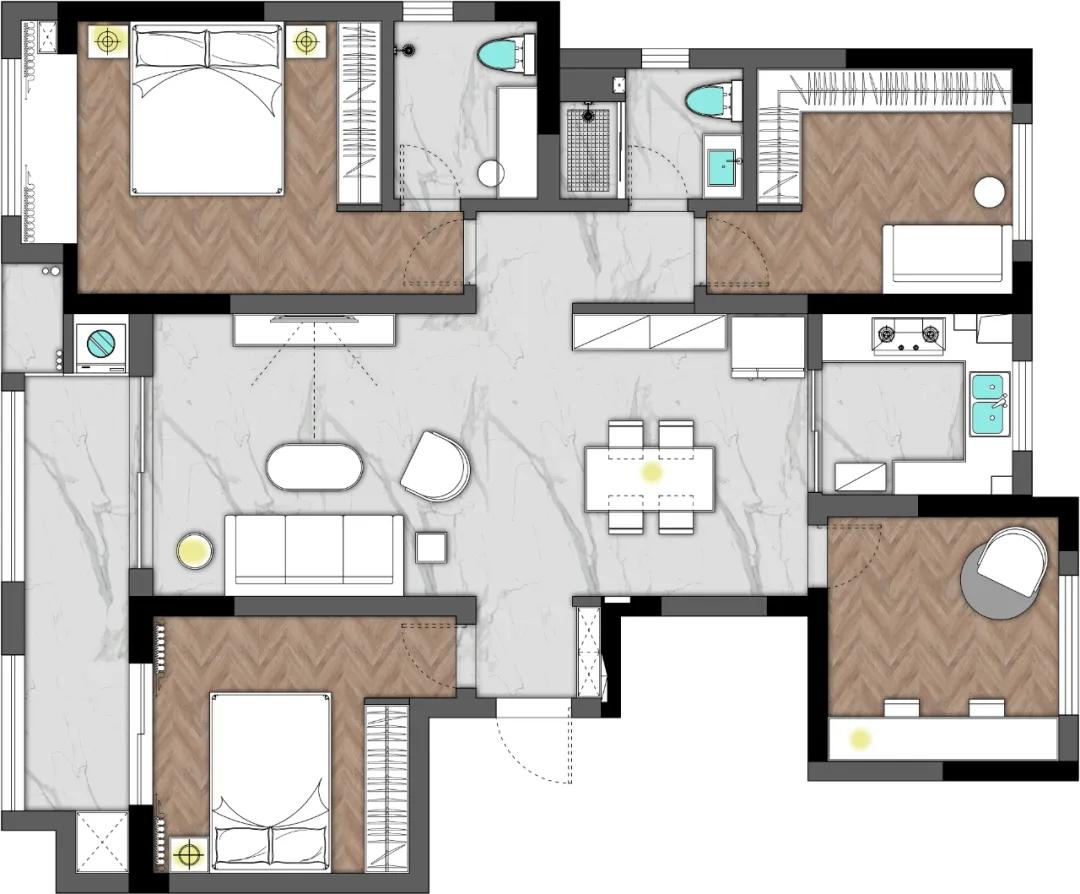 刚买毛坯房的业主会去看什么,买的精装房还能砸了重新装修吗