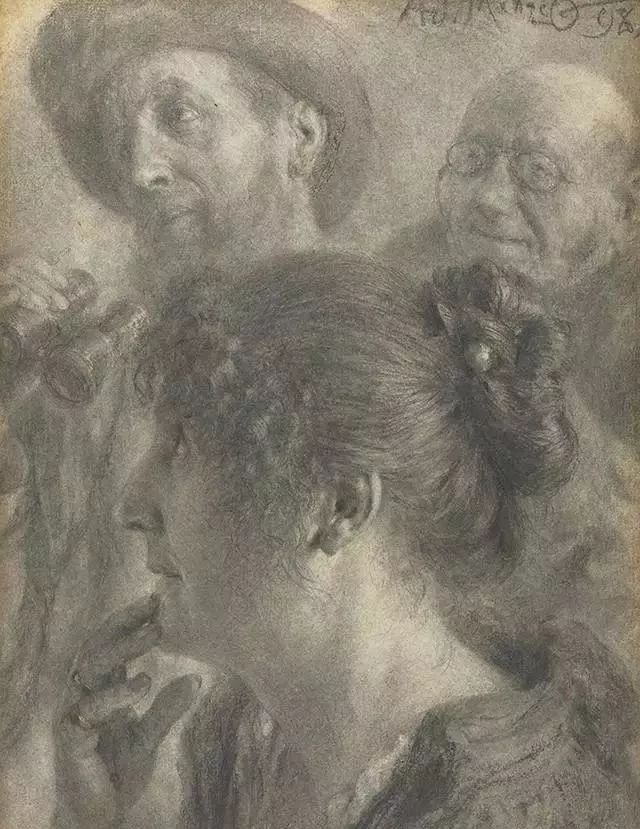 华卿画室素描头像,北京华卿画室在哪