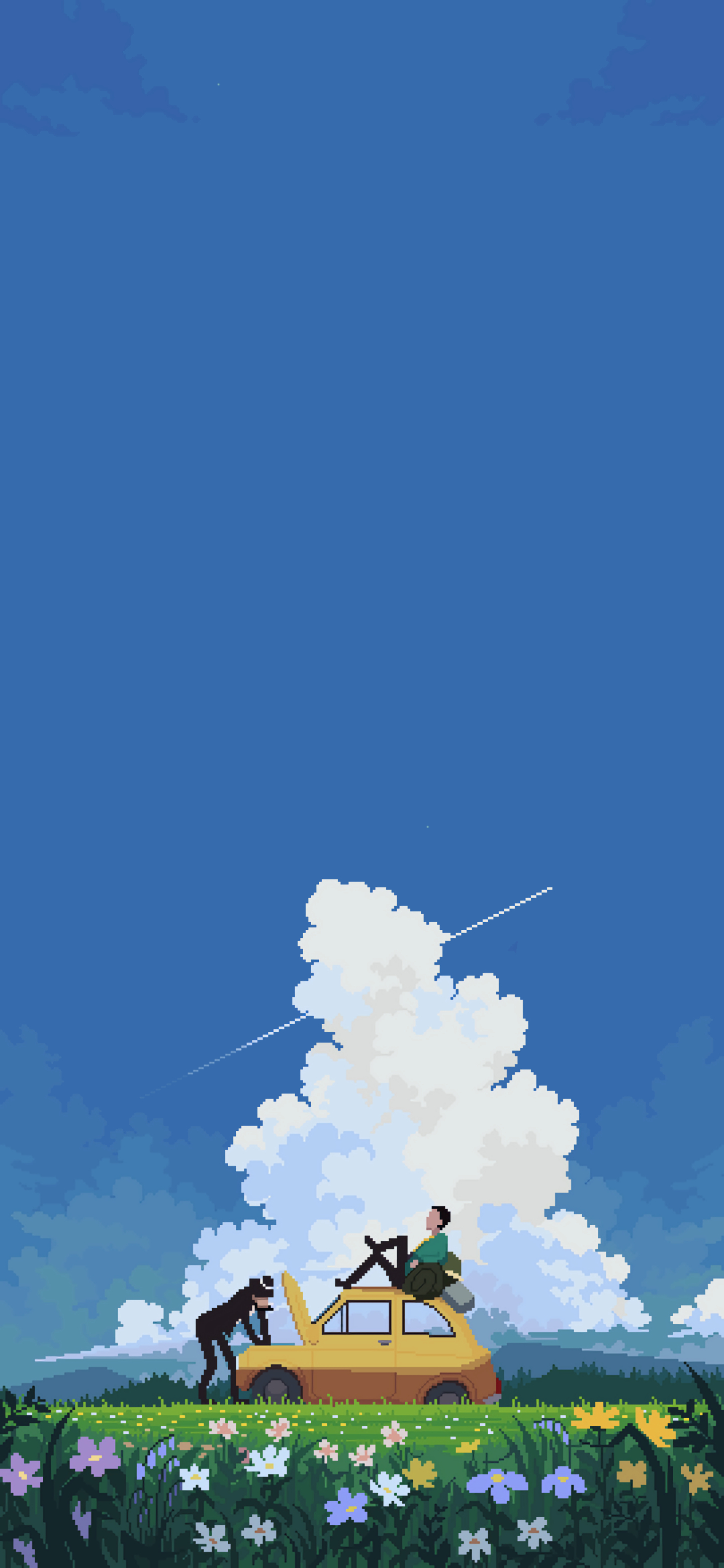 插画风格壁纸超清,壁纸推荐像素风和插画风