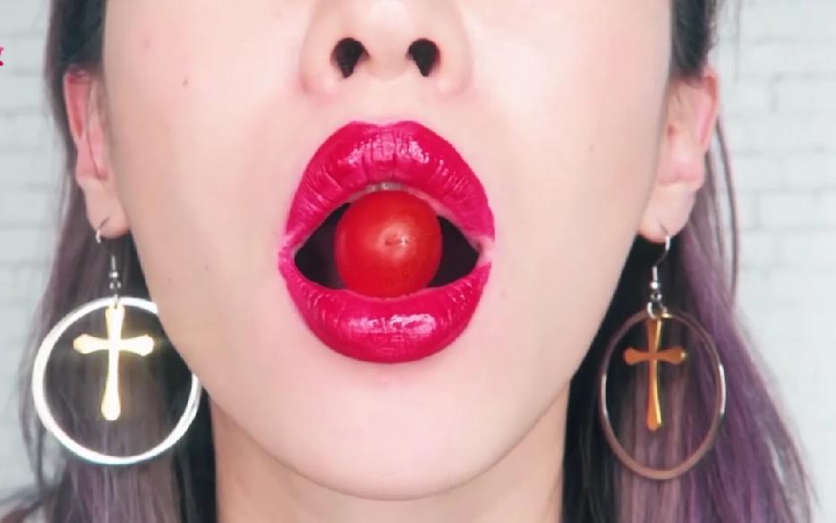 lagirl蜜桃豆沙眼影教程,lagirl眼影黑黄皮日常画法469