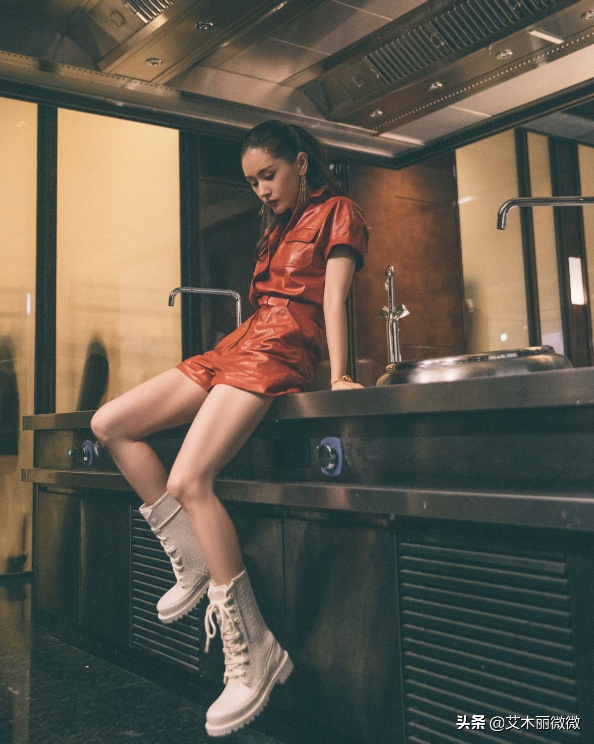 王子文穿搭西装,王子文真懂简约高级穿搭