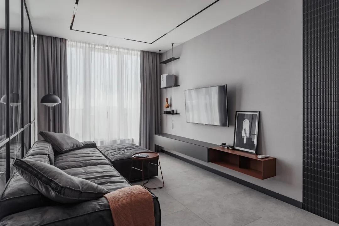 有宁静的灰有饱满的赤陶土色，让平衡元素覆盖全屋