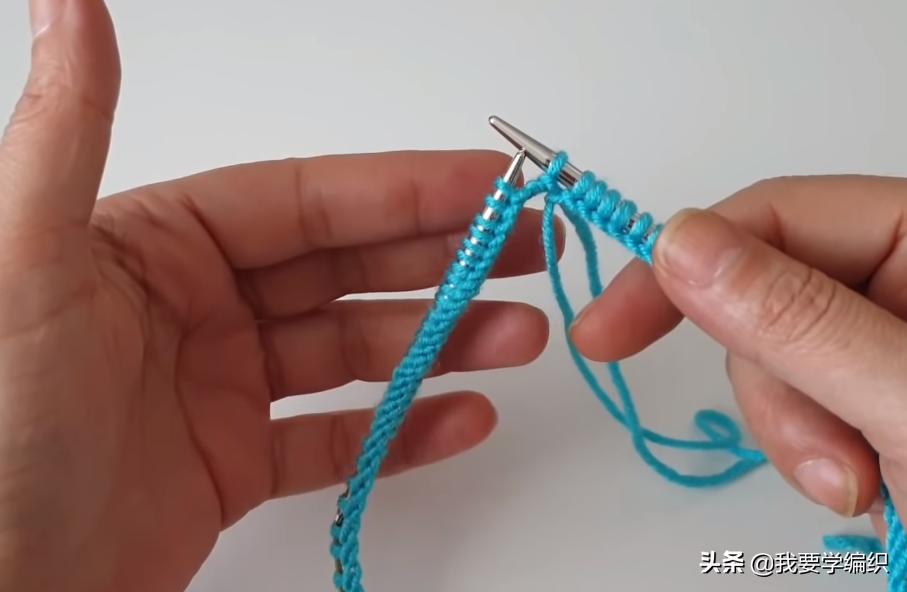 新手也能学会的一款帽子，成人孩子都适合，宝宝抽绳香肠帽教程