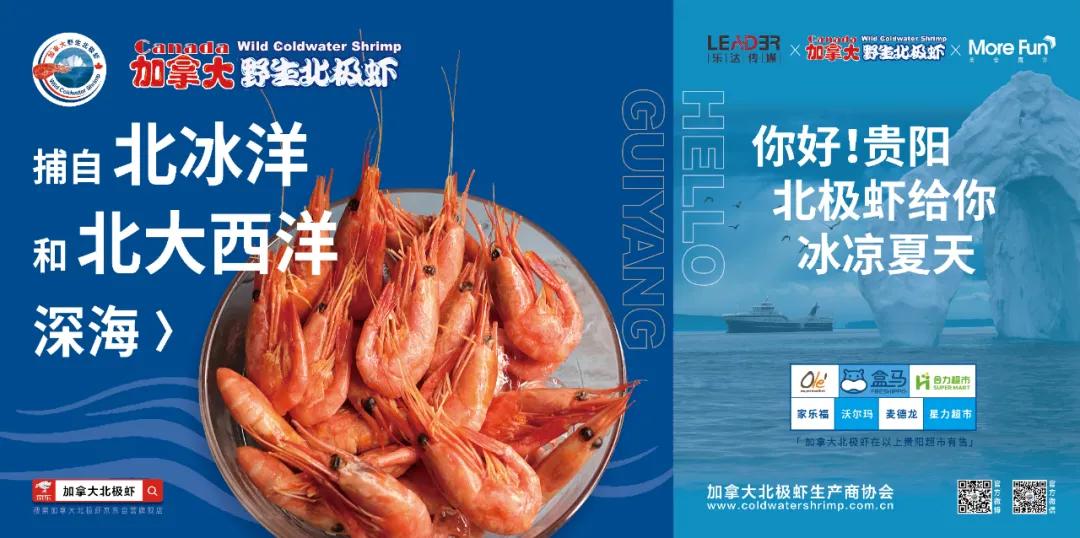 加拿大北极虾地铁广告上线筑城,来自北极的美味馈赠贵阳人民