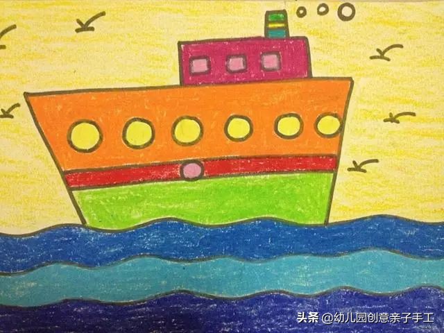 上百张幼儿园创意儿童画,儿童绘画创意3-6岁童年童画