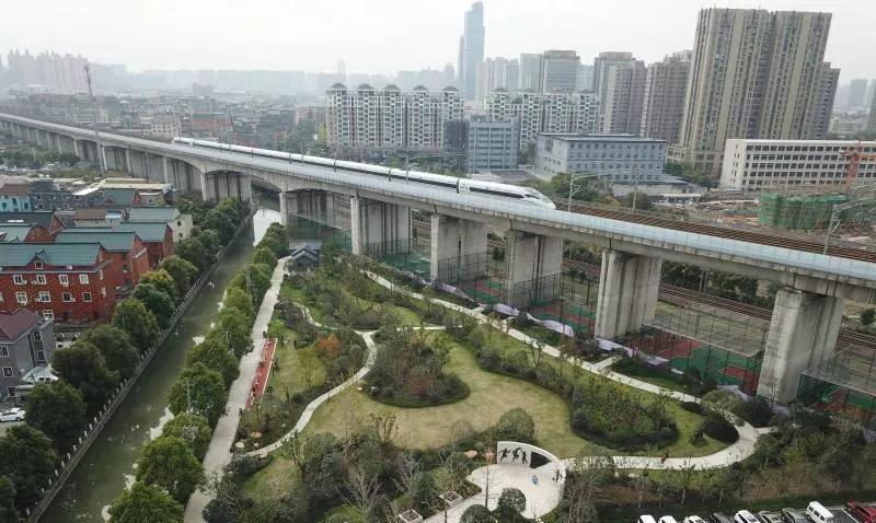 看！门前大桥下，运动场一片片冒出来，你去打卡了吗