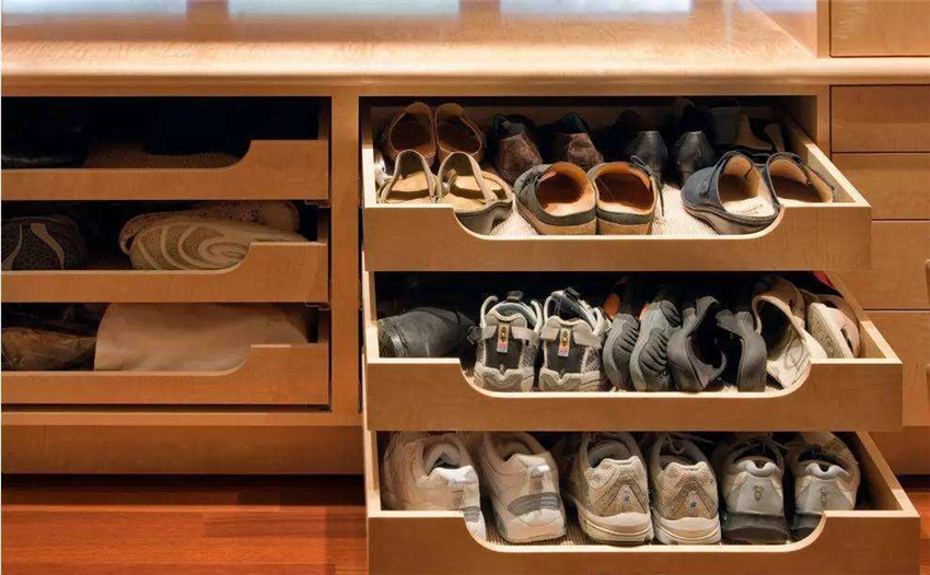 鞋柜比较深怎么收拾,鞋柜内空怎么处理