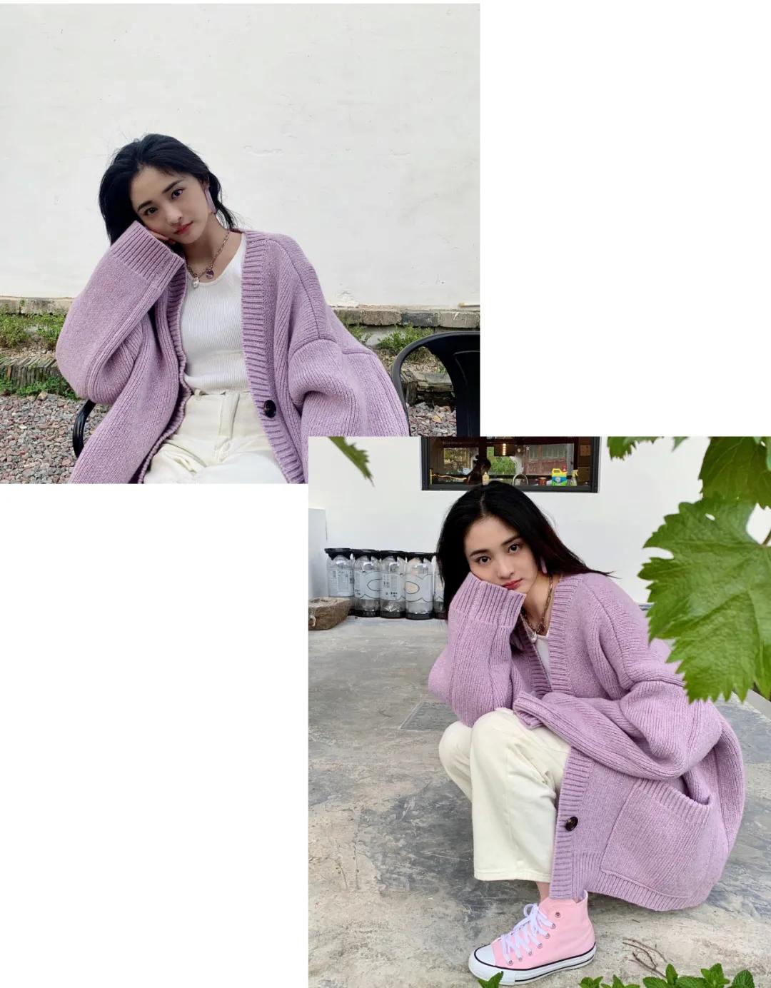 最惊艳的配色香芋紫,今年流行香芋紫好显白