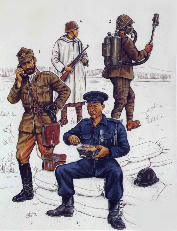 二战罗马尼亚步兵师的装备,二战匈牙利军服图鉴