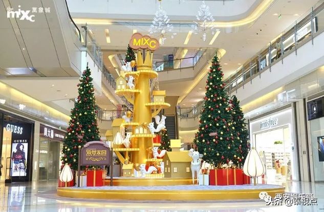 西安圣诞好去处,西安圣诞美陈