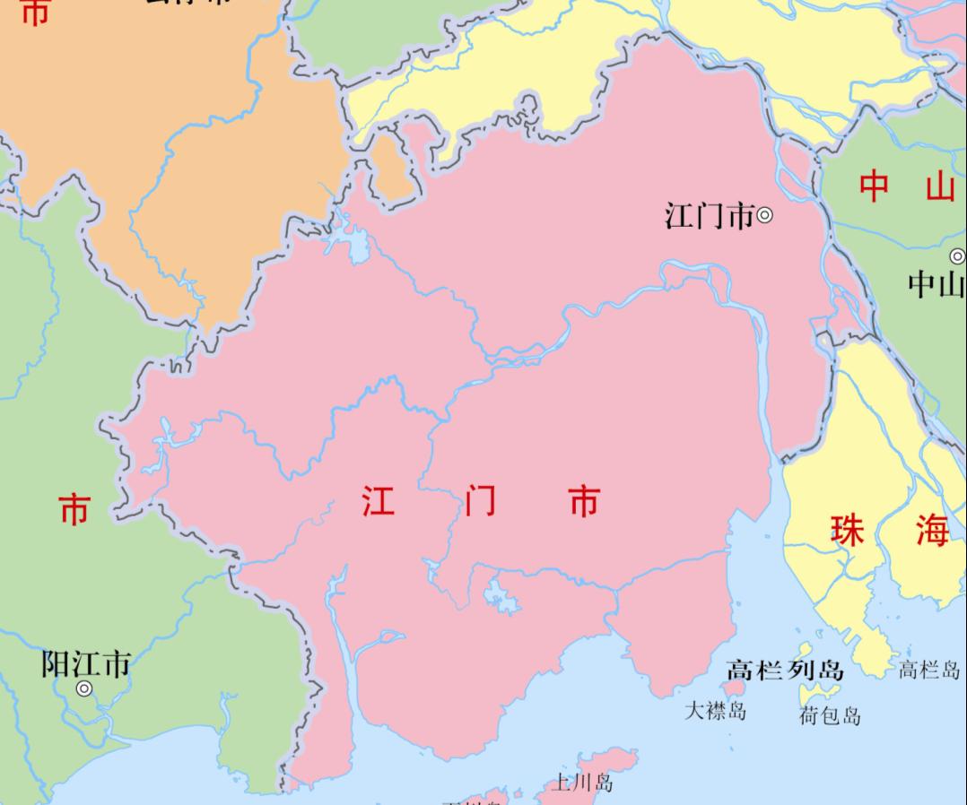 江门市概况,江门市基本情况