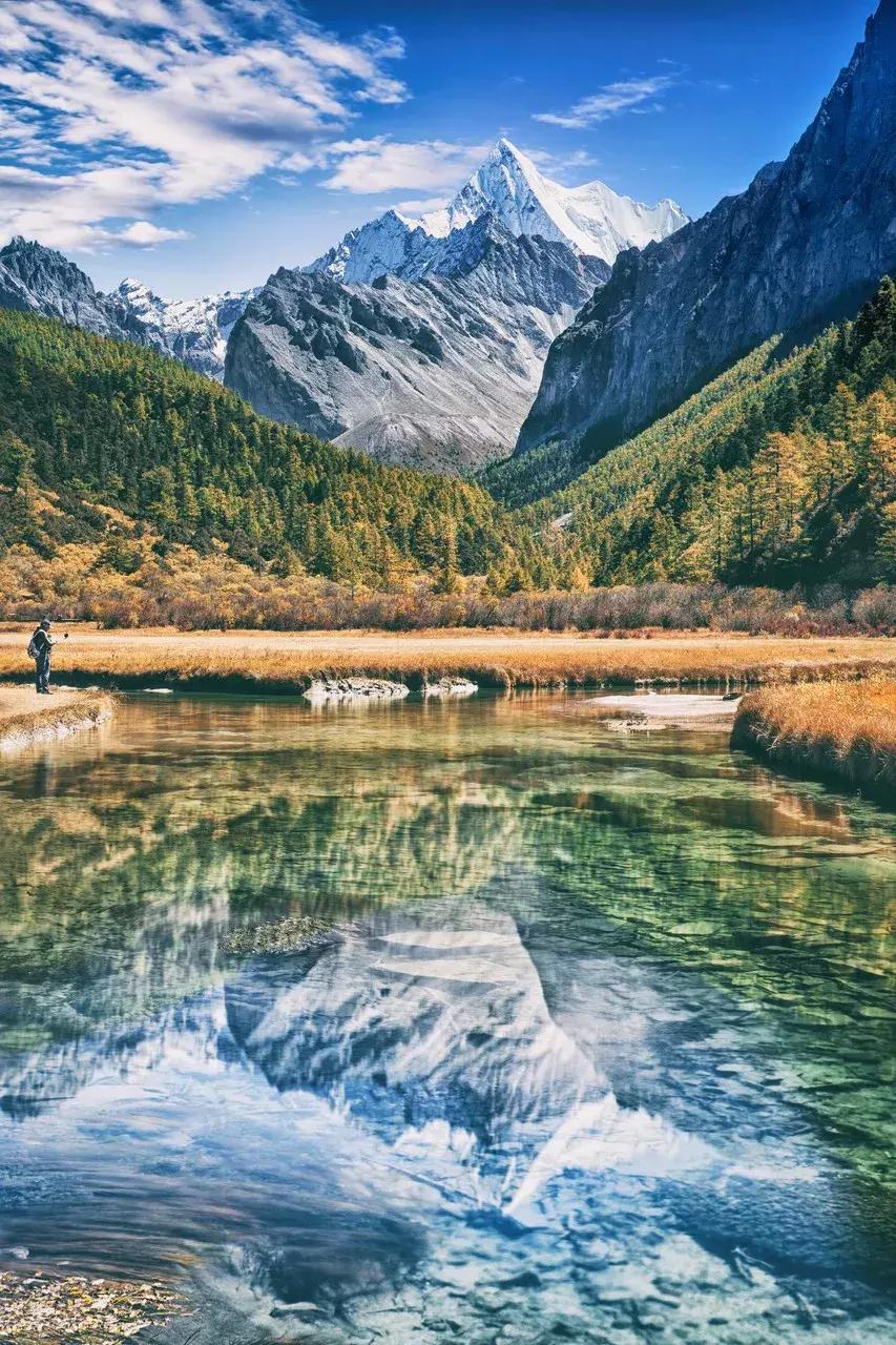 九月下雨天去稻城,辞职去稻城亚丁