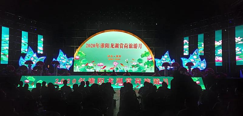 淮阳龙湖风景区荷花盛开,淮阳荷花风景区