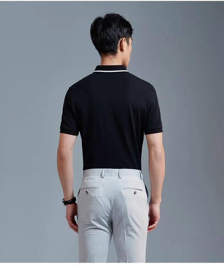 夏季polo衫型男,男装polo衫搭配夏季大牌