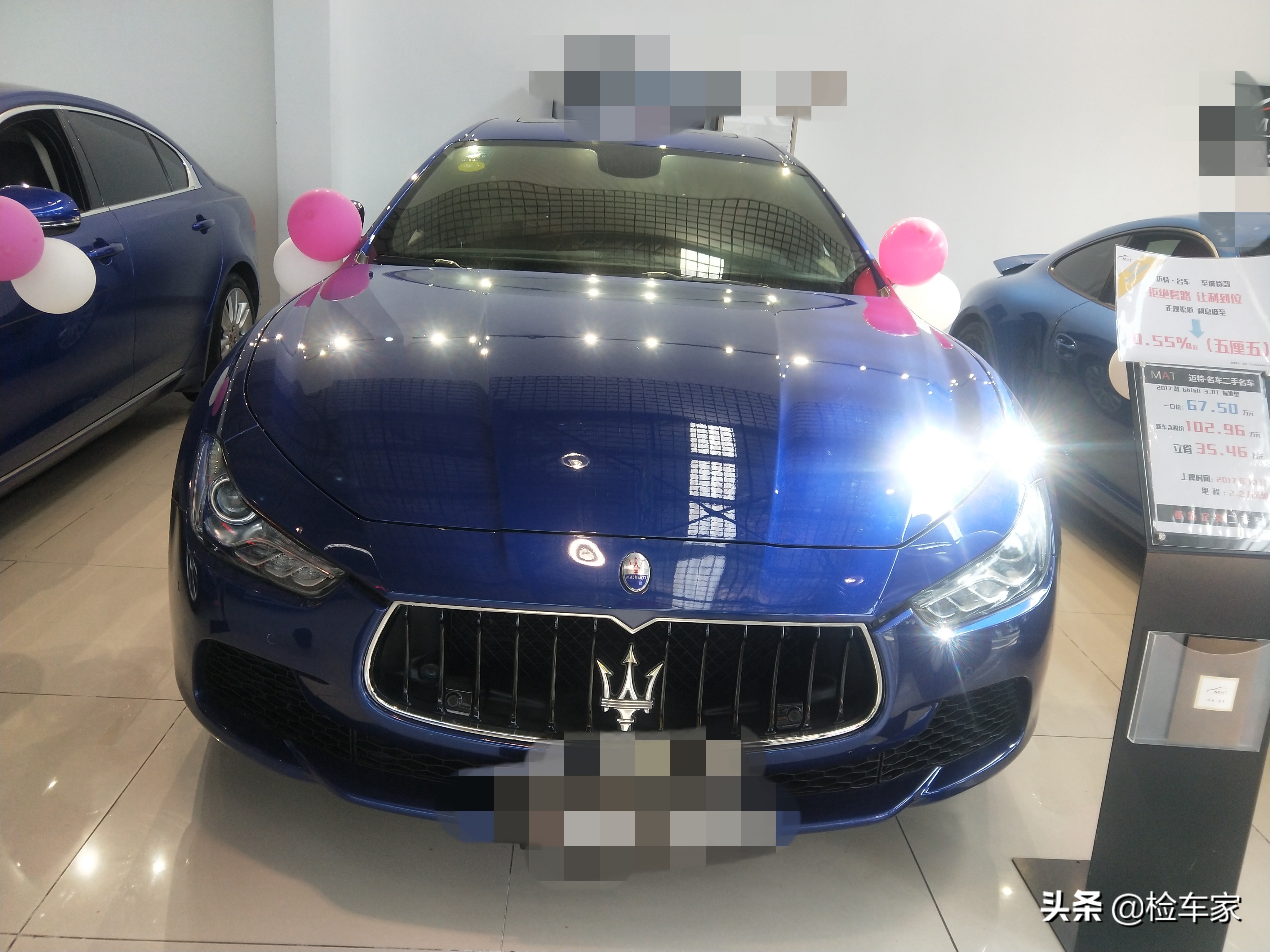玛莎拉蒂吉博力算不算伪豪车,两年的玛莎拉蒂吉博力