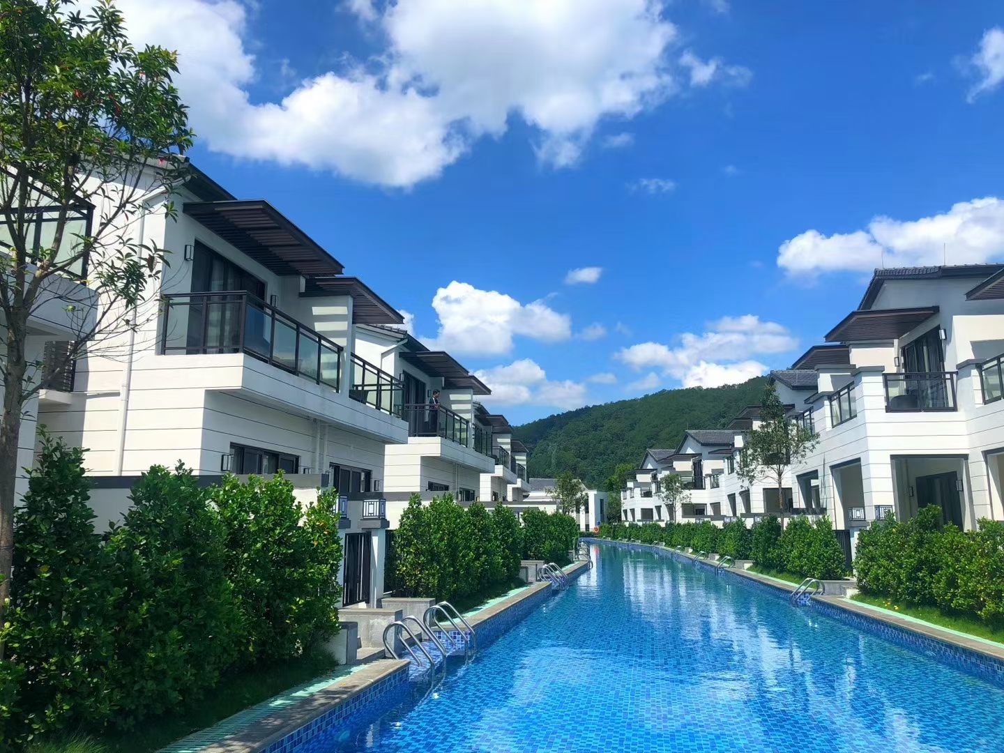 广东威尼斯水上度假村推荐,水上威尼斯一楼带花园