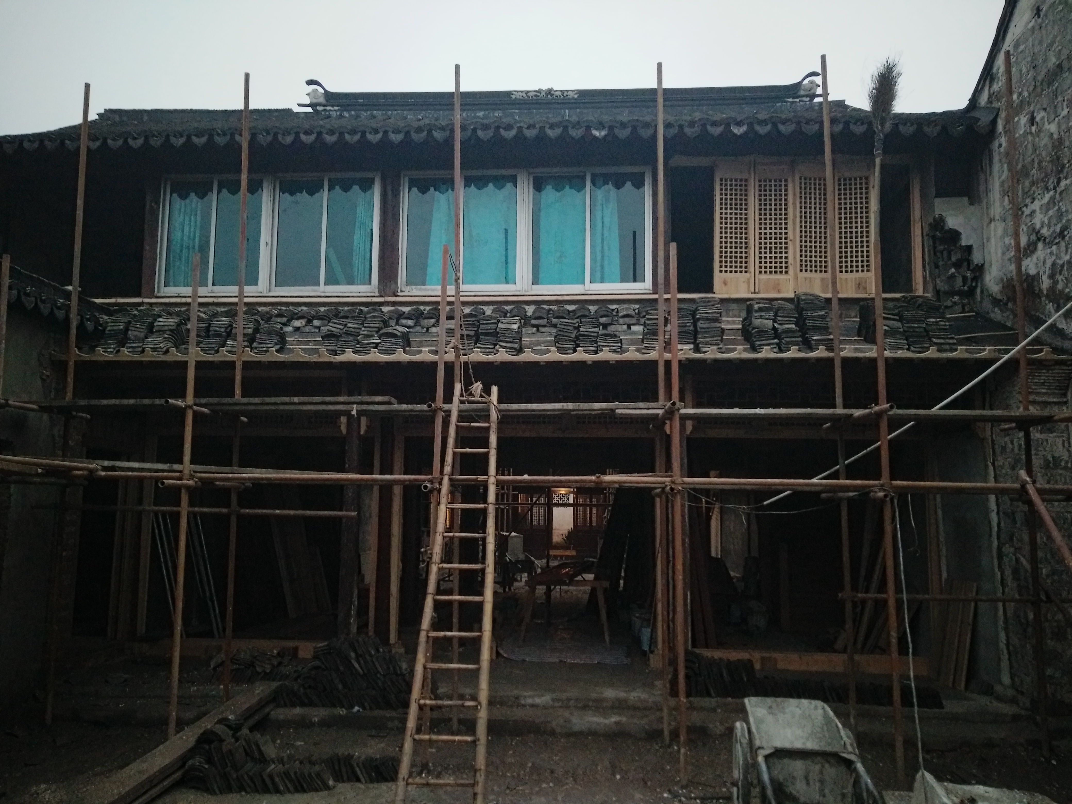 太仓港沙溪古镇,一河两岸的古镇