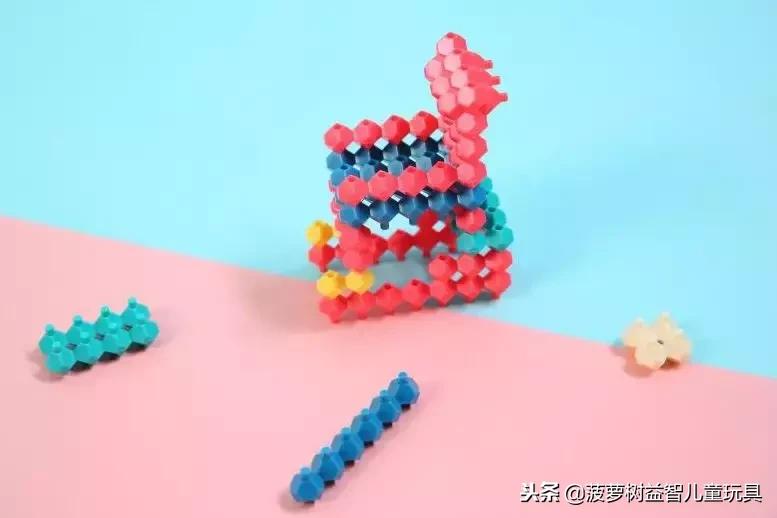 菠萝树积木玩具,菠萝树益智玩具积木