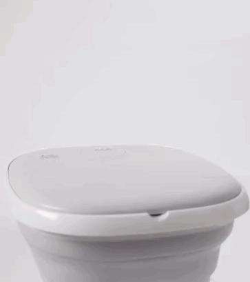 可折叠自动按摩足浴盆,折叠足浴按摩泡脚盆